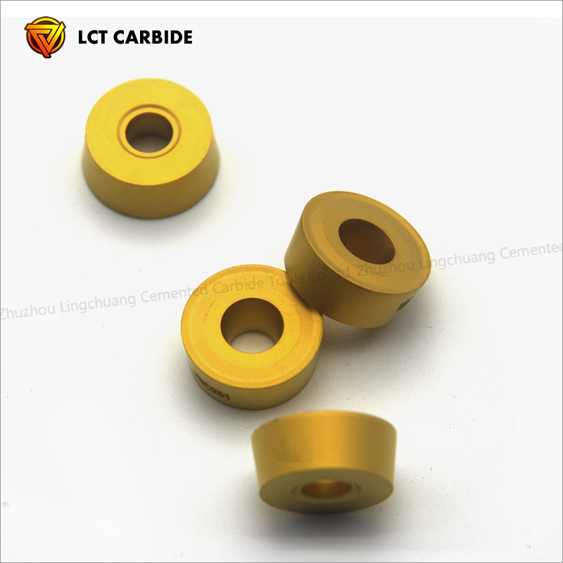 RCMX2006MO DH1025 Carbide Insert, Round, Neutral Cutting Direction, CVD Multi Layer Coating