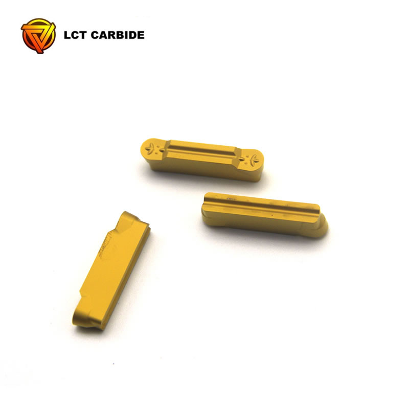 Carbide Inserts MRMN500 For CNC Grooving Cutting On Steel
